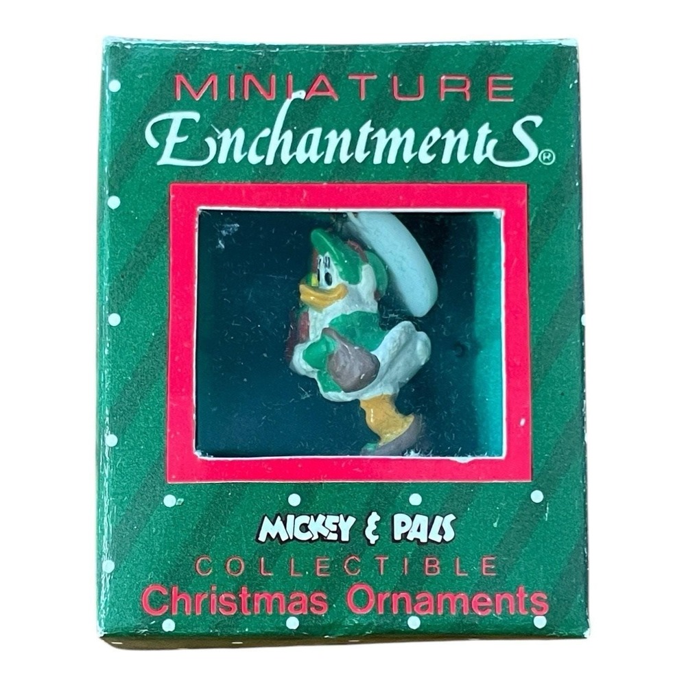 Daisy Duck Gifts Miniature Enchantments‎ Mickey & Pals Christmas Ornament